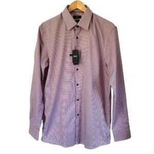 Boss Hugo Boss Mano Sharp Fit Dress Shirt New